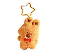 alloneslife Joli porte-clés avec pendentif Père Noël en forme d'arbre de Noël pour garçons et filles Distributeur automatique Porte-clés en peluche pour sacs à dos pour garçons, E, taille unique