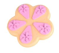 alloneslife Jouet à Alimentation Lente pour Chats, Jouet Rond Lisse, D | Jouet puzzle à alimentation lente pour animaux de compagnie, favorise une alimentation sûre, l ' enrichissement de la