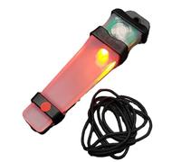 alloneslife Lampe tactique clignotante pour casque de chasse, lumière de survie, identification personnelle, lumière de marqueur