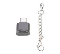 alloneslife Lecteur De Carte USB C À TF Memory USB C Memory Reader Adaptateur pour Les Accessoires Ordinateur Portable Téléphone Portable Adaptateur Carte Caméra