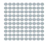 alloneslife Lot de 100 supports stabilisateurs en silicone transparent pour boucles d'oreilles - Disques pratiques pour l'hyperplasie, 3 mm, Comme décrit, Comme décrit.