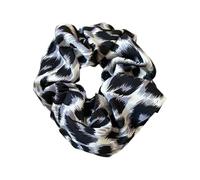 alloneslife Lot de 2 chouchous élastiques tendance pour femme en tissu doux épais et fin - Accessoire de coiffure (frère foncé)