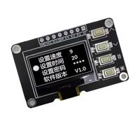 alloneslife Module D'écran De 0 96 Pouce avec Une Longueur Industrielle Angulaire De 128 X 64 Pixels