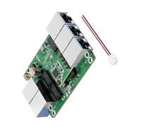alloneslife Module Ethernet PCBA intégré Compact, with POE Horizontal | 5 ports RJ45 pour une extension LAN intégrée dans les boîtiers d ' équipement et le boîtier de commande, intégration