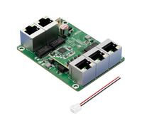 alloneslife Module Ethernet PCBA intégré Compact, with POE Vertical | 5 ports RJ45 pour une extension LAN intégrée dans les boîtiers d ' équipement et le boîtier de commande, intégration