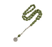 alloneslife Perles De Prière Ovales Tasbih Musulmans Chapelet Acrylique Accessoires De Culte Pour La Méditation Islamique Créatif Prière Des Musulmans