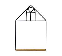 alloneslife Petit Jouet À Bascule pour Animaux De Compagnie Type A Exercice Suspendu en Bois Et en Métal Oiseaux Hamsters Cage Divertissement Repos Oiseaux