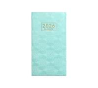 alloneslife Planificateur hebdomadaire 2026 A 6 - Bloc-notes de poche coloré - Carnet de notes ligné - Pour l'école, extracteur de vitesse manuel - Extracteur de vitesse destructeur