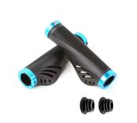 alloneslife Poignée d ' extrémité de Guidon de vélo, 2 pièces, Manchon | Housse antidérapante à manches souples avec mécanisme de verrouillage pour vélos de 22, 2 mm, conception respirante,