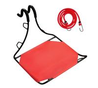 alloneslife Porte-bagages léger pour vélo de route, porte-bagages avant de rangement pour vélos, étagère à bagages amovible durable