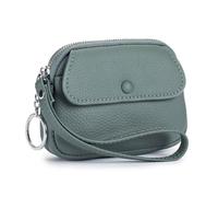 alloneslife Porte-monnaie élégant et portable pour homme et femme - Porte-monnaie solide pour un usage quotidien, Vert, 13*3*10.5CM