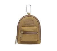 alloneslife Porte-monnaie pour homme, sac banane portable pour sports de plein air avec porte-monnaie et porte-clés, kaki, as the picture shows