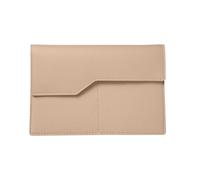 alloneslife Portefeuilles pour femmes, portefeuille en polyuréthane pour carte de crédit, porte-monnaie, porte-passeport, porte-monnaie de couleur unie, porte-monnaie multi-fentes, kaki, 19*0.2*12.5cm