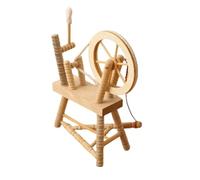 alloneslife Roue tournante miniature 1/12 pour maisons de poupée de style vintage, modèle de décoration, accessoire de collection, meubles de collection