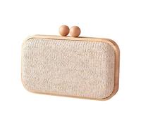 alloneslife Sac à main de soirée, sac à main d'été, sac à bandoulière, sac à bandoulière tissé, sac à main en paille pour femme, a