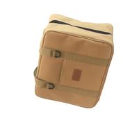 alloneslife Sac de rangement pour fournitures de camping en tissu Oxford pour réchaud en plein air camping pique-nique durable, kaki