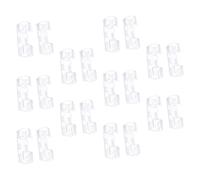 alloneslife Serre-câbles de données 20 pièces pour câbles de Chargement, D | Pack de 20 supports de cordon en plastique compacts pour éviter les enchevêtrements désordonnés sur votre lieu de