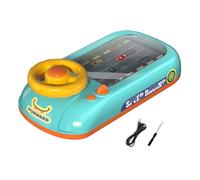 alloneslife Simulé pour voitures de course Jeu Musical Volants Jouets Interactive Race Cars Jouet avec musique et durée