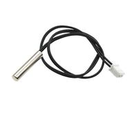 alloneslife Sonde à thermistance en métal PVC 10K de Haute précision, 30cm | Conception étanche Excellente capacité anti-interférence pour la durabilité des équipements des industries des