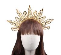 alloneslife SunGoddess JD021 Serre-tête pour mariée, mariage, fête prénuptiale, bandeau élégant pour femme