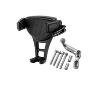 alloneslife Supports de téléphone pour moto faciles à fixer au design ergonomique, support mobile résistant aux chocs pour des angles de vision clairs, support de moto avec base décalée