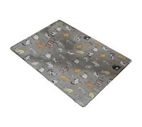 alloneslife Tapis rafraîchissant en soie glacée durable pour chiens assurant le confort pendant les journées chaudes, coussin facile à nettoyer et à transporter