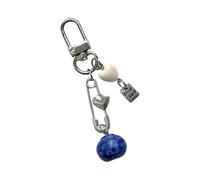 alloneslife Unique Blueberry Cordon de téléphone portable pour un usage quotidien et sécurité Motif fruits et cœurs colorés, Porte-clés., taille unique