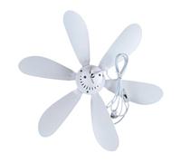 alloneslife Ventilateur de Suspension USB, Installation facile, ventilateur de refroidissement à usages multiples pour les activités par temps chaud et les lieux de travail de Camping USB