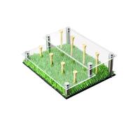 alloneslife Vitrine en acrylique pour balles de golf - Double couche - Présentoir pour balles de tennis de table