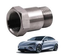 Allonge De Sonde À Oxygène,Prolongateur de Capteur d'Oxygène | Raccord Fileté Allongeur en Acier Inoxydable Écrou pour Réparation Moteur Camion Remorque ATV