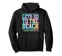 Allons à la Plage, Laguna Beach, Californie Sweat à Capuche