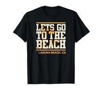 Allons à la Plage, Laguna Beach, Californie T-Shirt