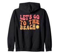 Allons à la Plage Sweat à Capuche