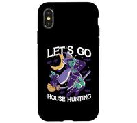 Allons à la Recherche d'une sorcière d'halloween Amusante et effrayante Coque pour iPhone X/XS