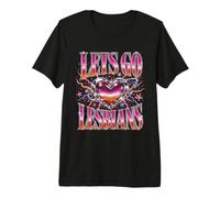 Allons aux Lesbiennes LGBTQ Pride T-Shirt Haut de Gamme