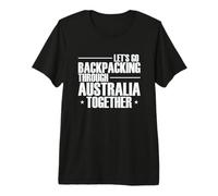 Allons Faire de la randonnée à Travers l'Australie Ensemble T-Shirt Haut de Gamme