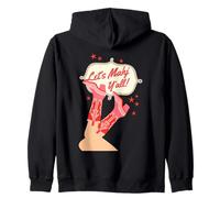 Allons Mahj, Cowgirl Mahjong Sweat à Capuche