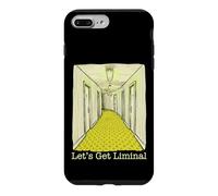 Allons Voir Liminal Empty Hallway Weirdcore Dreamcore Coque pour iPhone 7 Plus/8 Plus