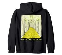 Allons Voir Liminal Empty Hallway Weirdcore Dreamcore Sweat à Capuche