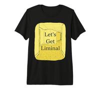 Allons Voir Liminal Empty Hallway Weirdcore Dreamcore T-Shirt Haut de Gamme