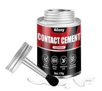 ALLONY Colle Contact, Colle Semelle Chaussure, colle Contact Neoprene, Imperméable, colles Extra Forte Tout Support pour PVC, Bateau Pneumatique, Ciel de Toit Voiture, Plastique, Cuir, 170g