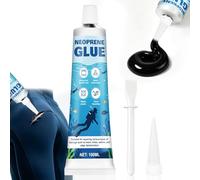 ALLONY Colle Néoprène, Colle Réparation Combinaison Néoprène, Colle Neoprene Liquide, Élasticité et Résistance à la Traction élevées, Séchage Rapide, Combinaisons en Néoprène, 100ML