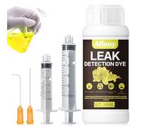 Allony Colorant pour Detecter Fuite Eau, Colorant Fuite Piscine, Detecteur de Fuite D'eau, Recherche de Fuite Universelle, Piscines, Spas, Plomberie, Toiture et Automobile (Avec Seringue)