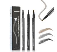 Allony Crayon à Sourcils Magique, 3PCS Crayon Sourcil 3d, Crayon Sourcil Microblading, Crayon Sourcil Waterproof, Stylo Sourcil Effet Poil, Crayon Sourcil Semi Permanent Waterproof