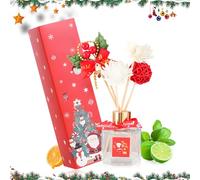 Allony Diffuseur Parfum, Diffuseur Parfum Maison Batonnet, Senteur Maison Noël, Huiles Essentielles Végétales Importées pour Une Expérience parfumée Puriste-50ml