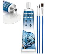 ALLONY Gel Isolant Electrique, Isolant Electrique Liquide, Vernis de Protection pour Electronique, Revêtement Imperméable, Utilisé pour Composant Electronique Circuits Imprimés et Panneaux, 100ML