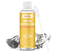 Allony Huile de Coupe Haute Performance, Huile de Coupe Metaux avec Compte-Gouttes, Huile de Découpe et de Forage pour Sciage, Fraisage, Tournage, Filetage, Réduisant L'usure, 120 ml