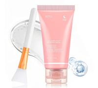 Allony Masque Collagene Night, Masque Coréen Collagene, Collagen Night Wrapping Mask, Collagen Overnight Wrapping Peel Off Facial Mask, Améliorer la de la Peau Hydrate en Profondeur-75G