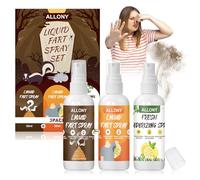 Allony Spray Qui PUE, 2 * Fart Spray +1 * Désodorisant Citron, Spray Qui PUE la Merde Fort pour Farces、Poisson D'avril、Halloween