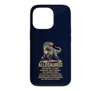 Allosaurus Dinosaure Chasseur de fossiles Paléontologie Humour Coque pour iPhone 13 Pro